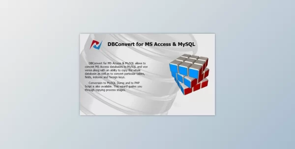 Free DMSoft DBConvert for Access and MySQL v8.4.3 + License Key