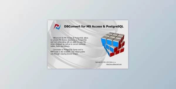 Free DMSoft DBConvert for Access and PostgreSQL v4.4.1 + License Key