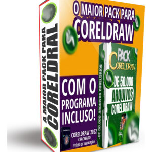 Pack Coreldraw C/ Program... Arquivos Editáveis Coreldraw