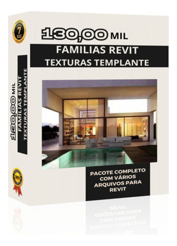 Biblioteca 130 Mil  Familia Revit Texturas Templante