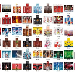 Pack +200 Arte Para Envelopamento De Geladeira Em Corel Draw