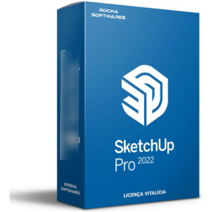 Sketchup Pro 2022 + Vray 5.20 + Blocos + Texturas - Envio Já