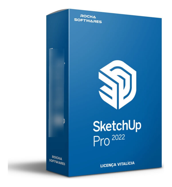 Sketchup Pro 2022 + Vray 5.20 + Blocos + Texturas - Envio Já