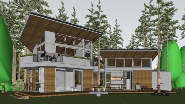 Projeto Arquitetônico Editável No Sketchup