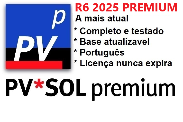 PVSOL premium 2025 R6 (Pvsol) em Português – Vitalício - Imagem 2