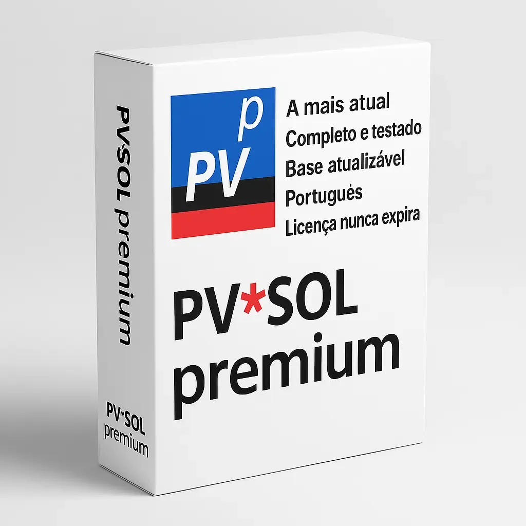 PVSOL premium 2025 R6 (Pvsol) em Português – Vitalício